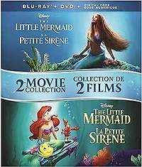 LITTLE MERMAID ANIMATED & LIVE ACTION DBL FTR BLU/DVD/DIG