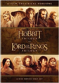 The Hobbit Trilogy / The Lord of the Rings Trilogy: 6-Film Theatrical Versions