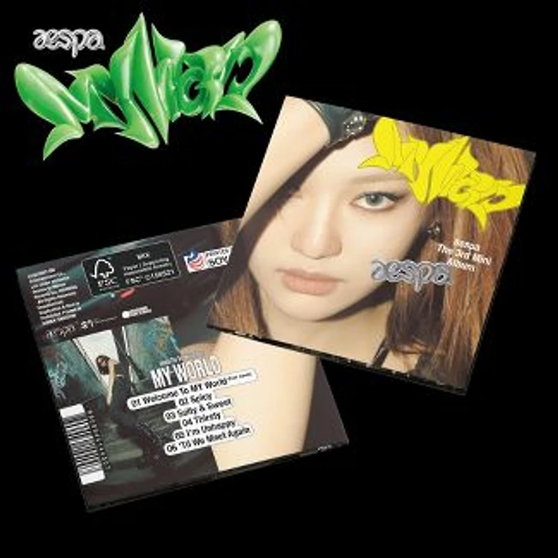 MY WORLD - The 3rd Mini Album - POSTER Ver. [NINGNING Cover]