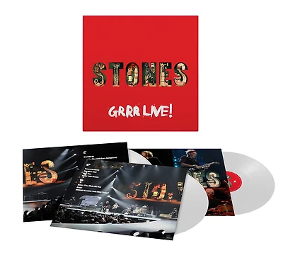 ROLLING STONES, THE / GRRR LIVE! (180G WHITE) SUNRISE EXCL