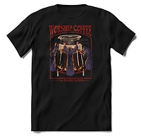 T-SR Worship Coffee - Black- Small