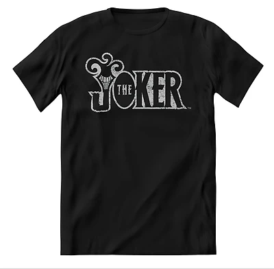BTM - THE JOKER TEE ON BLACK SMALL