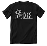 BTM - THE JOKER TEE ON BLACK SMALL