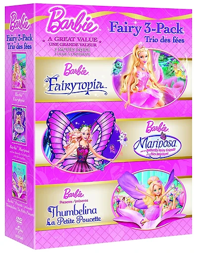 Barbie Fairy 3 Pack (DVD)