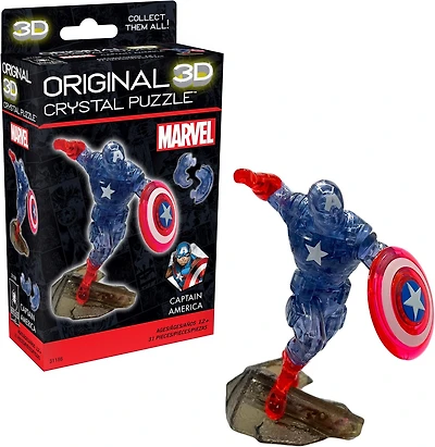Marvel Captain America Original 3D Crystal Puzzle