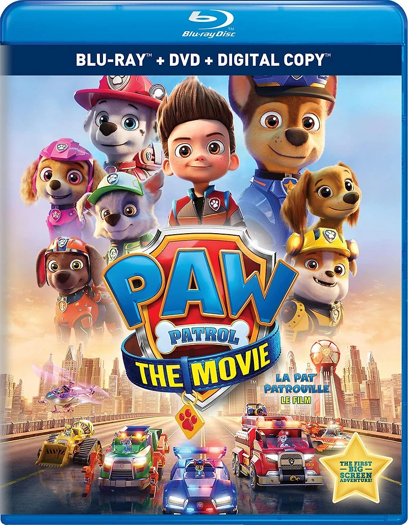 PAW PATROL: THE MOVIE BLU