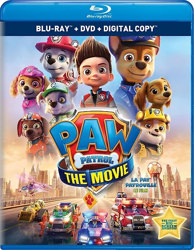 PAW PATROL: THE MOVIE BLU