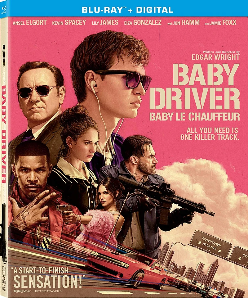 Baby Driver (Blu-ray) - Bilingual
