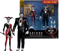 McFarlane Toys - DC DIRECT - BATMAN ANIMATED (COMIC) - HARLEY QUINN & THE JOKER (MAD LOVE)(GOLD LABEL)