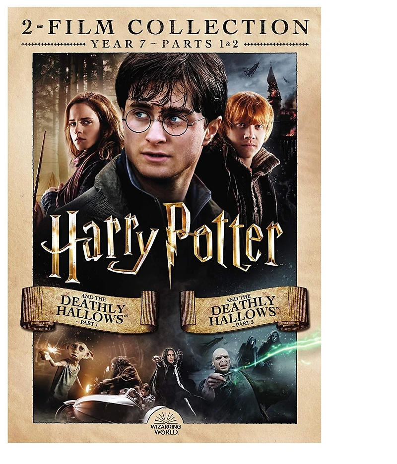 HARRY POTTER: DEATHLY HALLOWS, PART 1&2 DBL FTR DVD