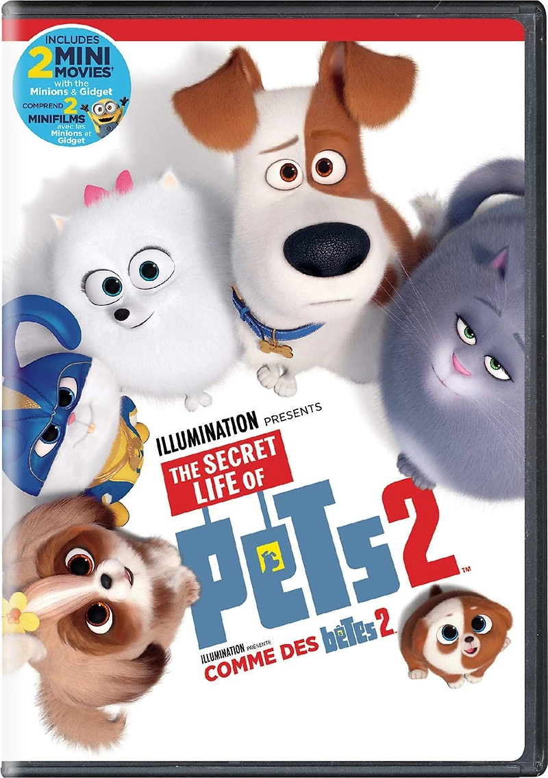 SECRET LIFE OF PETS 2 DVD