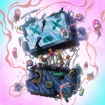 Can We Hang Out Sometime? - Light Blue in Pink Splatter