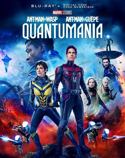 ANT-MAN AND THE WASP: QUANTUMANIA DVD BIL