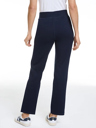 Tech Stretch Straight Leg Pull-On Pants