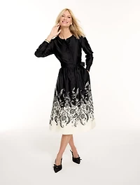 Soft Midi Shirtdress - Exquisite Paisley