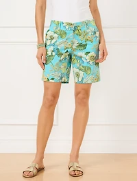 Relaxed Chino Shorts - Gorgeous Botanical