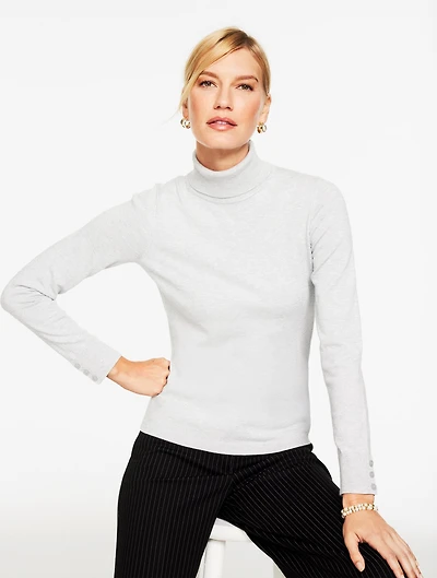 Perfect Turtleneck - Metallic