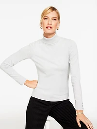 Perfect Turtleneck - Metallic