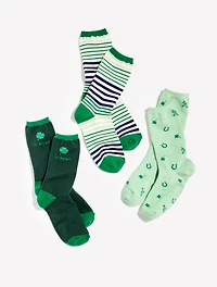 St. Patty’s Trouser Socks 3 Pack Gift Set