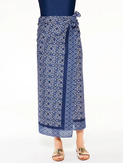 Aqua Club Pareo Cover-Up - Ibiza Tile