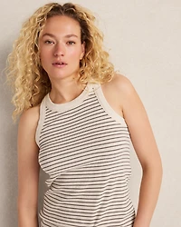 Organic Cotton Striped Racerback Tank