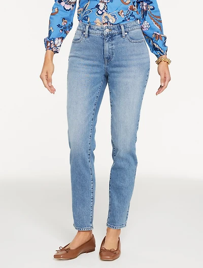 Slim Ankle Jeans - Linden Wash Curvy Fit
