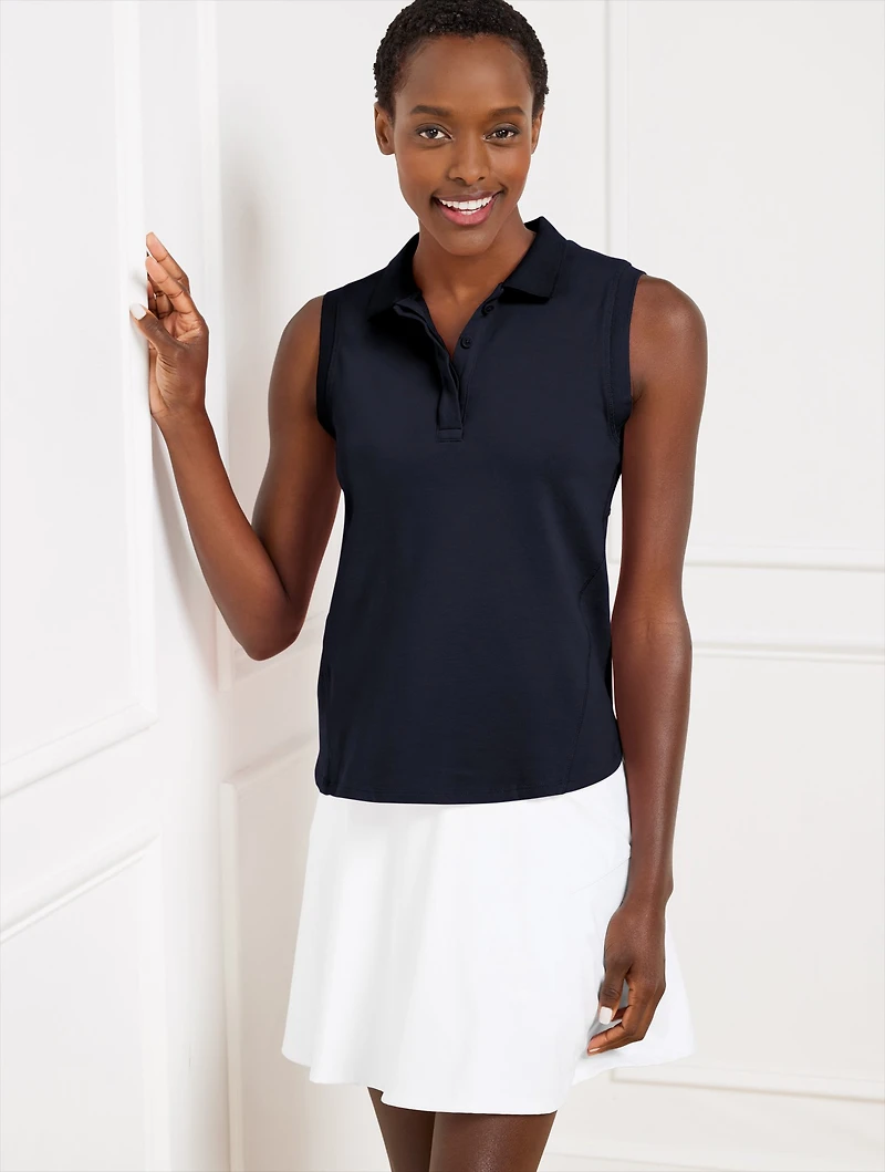 Piqué Polo Tank