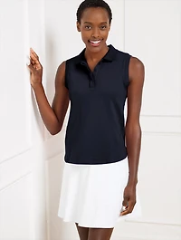 Piqué Polo Tank