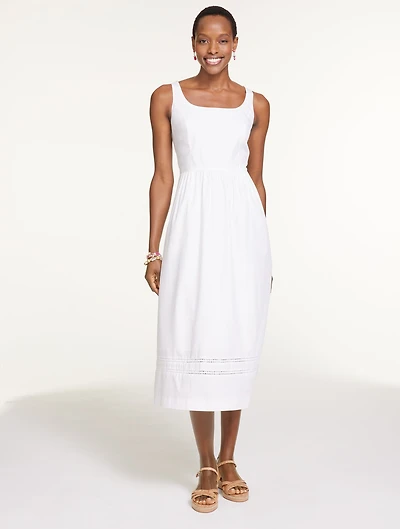 Cotton Fit & Flare Dress