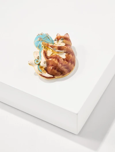 Precious Cat Brooch