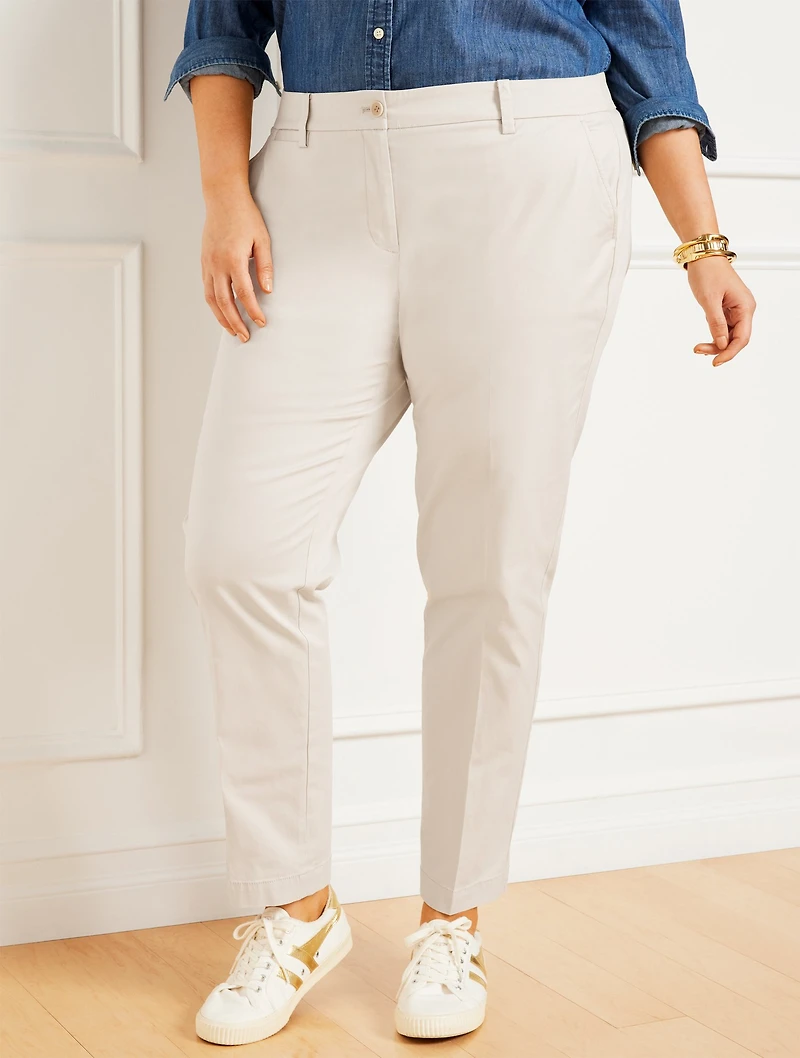 Straight Leg Perfect Chinos - Curvy Fit