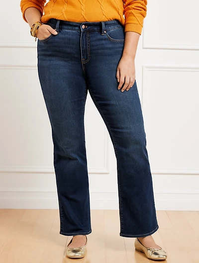Plus Exclusive Barely Boot Jeans - Brea Wash Curvy Fit