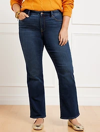 Plus Exclusive Barely Boot Jeans - Brea Wash Curvy Fit