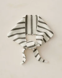 Organic Cotton Stripe Slim Neckerchief