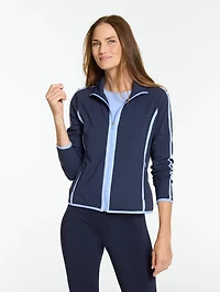 Out & About Full-Zip Jacket - Contrast Stripe