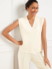 AirKnit Stretch V-Neck Tank