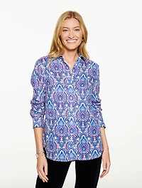 Metallic Modern Classic Shirt - Joyful Damask
