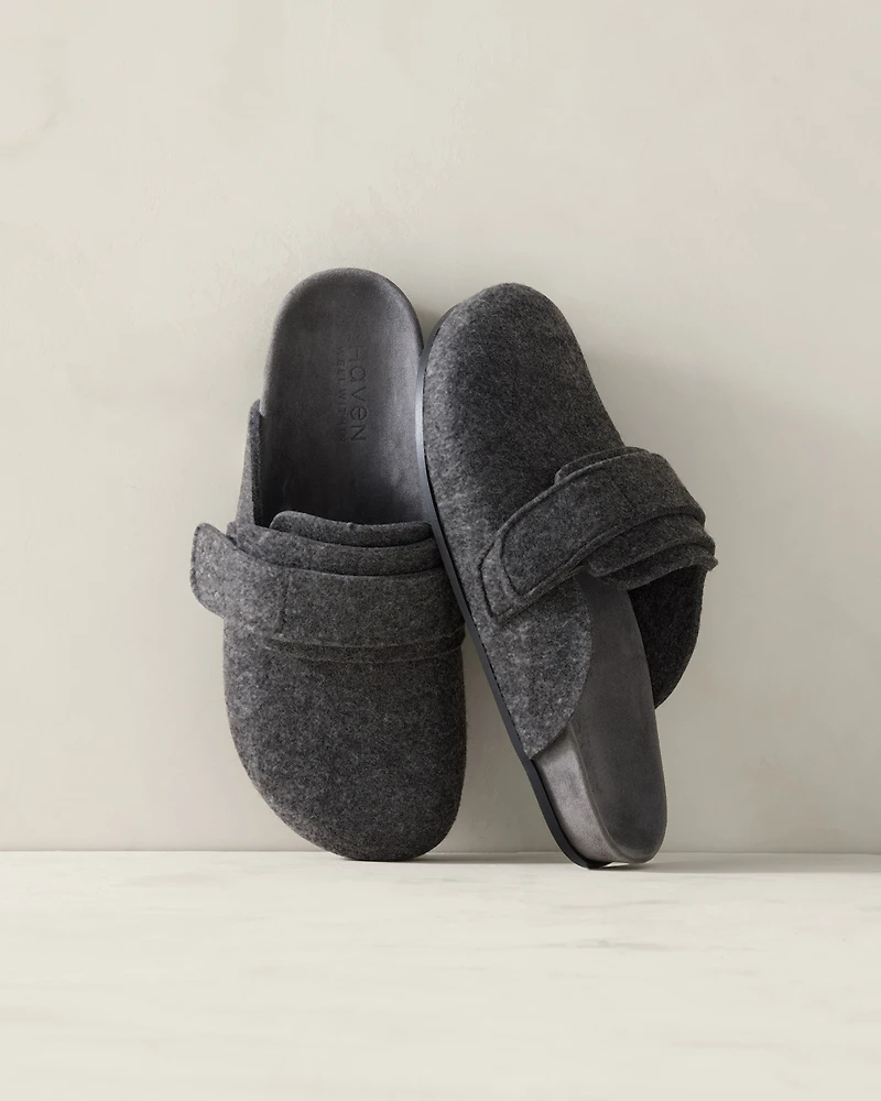 Felted Wool Clogs