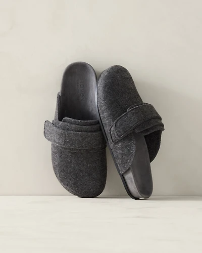 Felted Wool Clogs