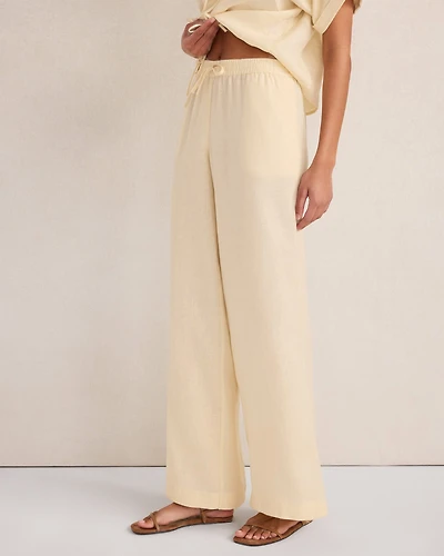 Linen Wide Leg Pants