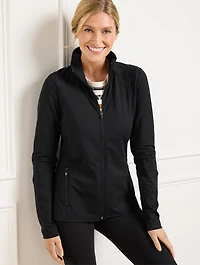 Performance Interlock Full-Zip Jacket