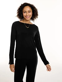 Knit Kit Bateau Neck Top