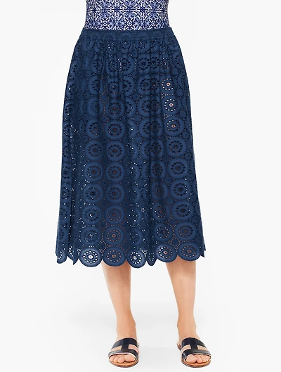 Aqua Club Eyelet Skirt Cover-Up
