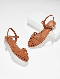 Ansly Nappa Fisherman Flats