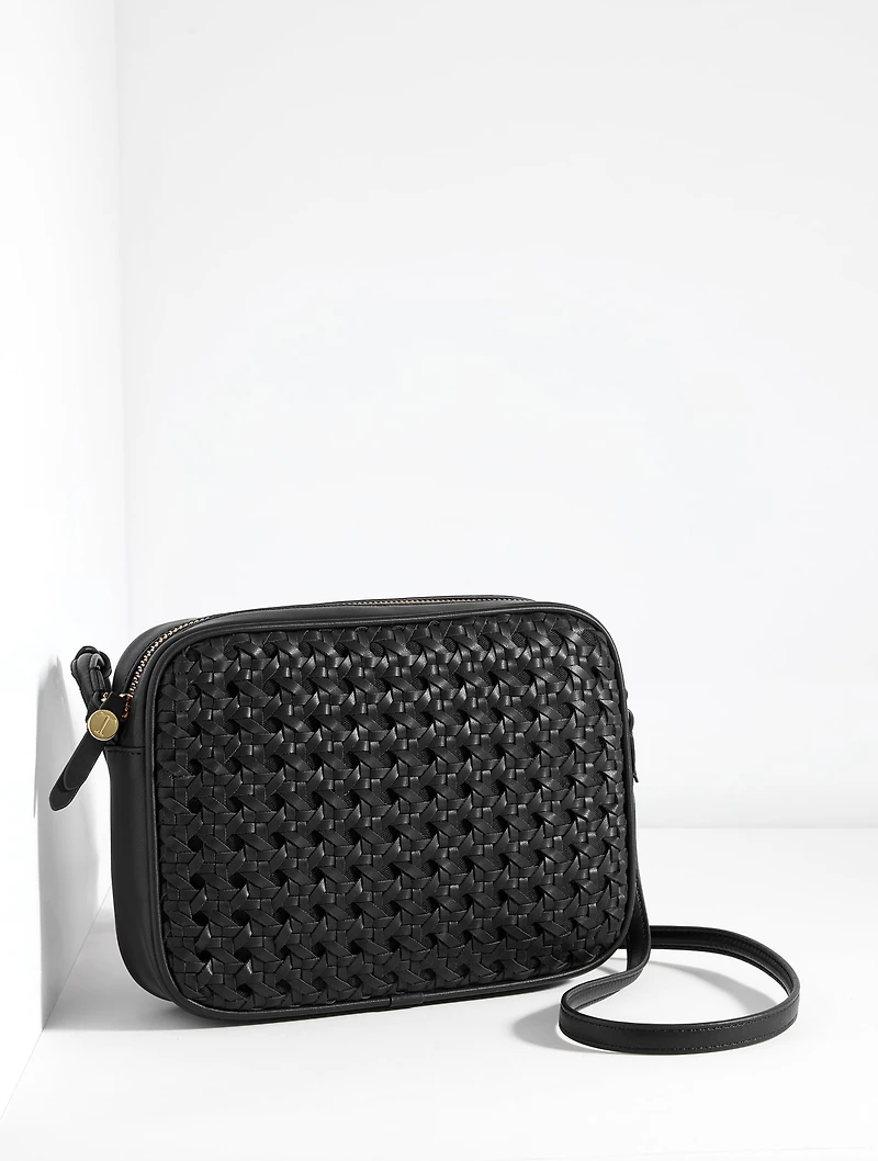 Woven Crossbody Bag
