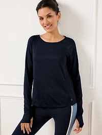 Cool Slub Active Long Sleeve Tee