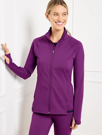 Performance Interlock Jacket - Colorblock