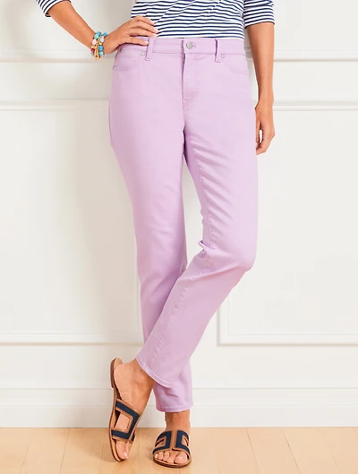 Slim Ankle Jeans - Pigment Dye