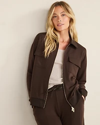 Fleece Collared Jacket