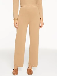 Straight Leg Sweater Studio Pants